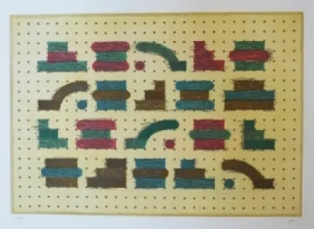 Aguafuerte Y Aguatinta Rojo - Codice 1