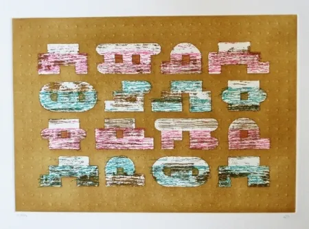 Aguafuerte Y Aguatinta Rojo - Codice 2