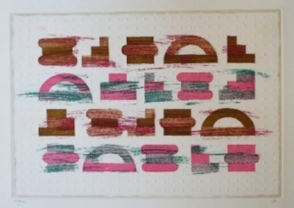 Aguafuerte Y Aguatinta Rojo - Codice 3