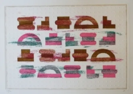 Aguafuerte Y Aguatinta Rojo - Codice 3