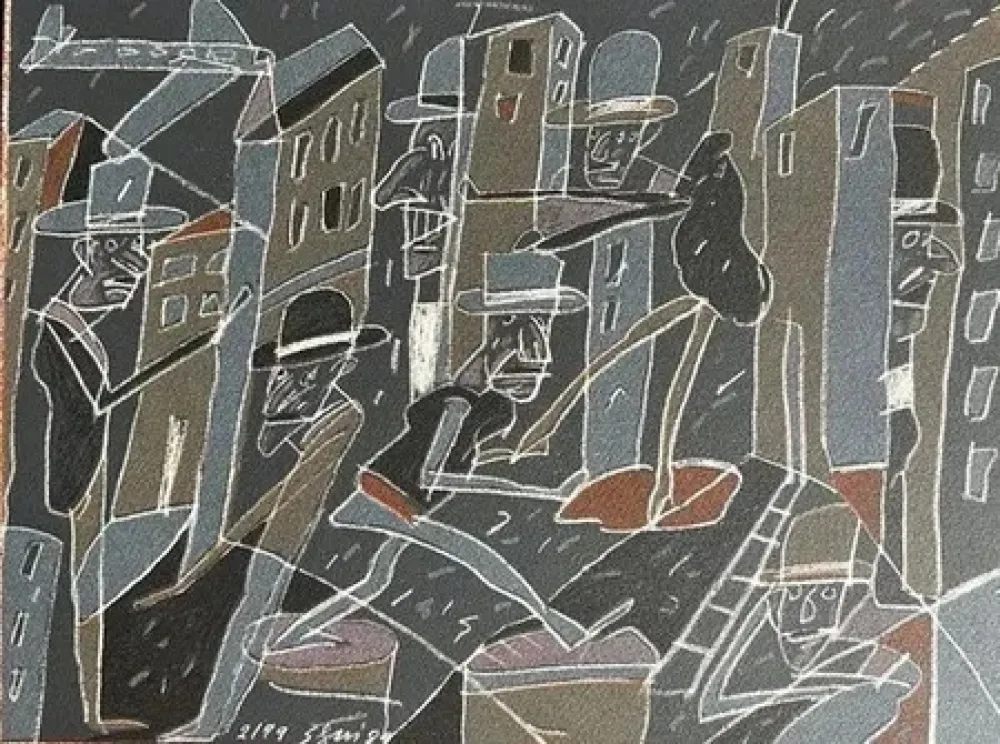Litografía Segui - Composition