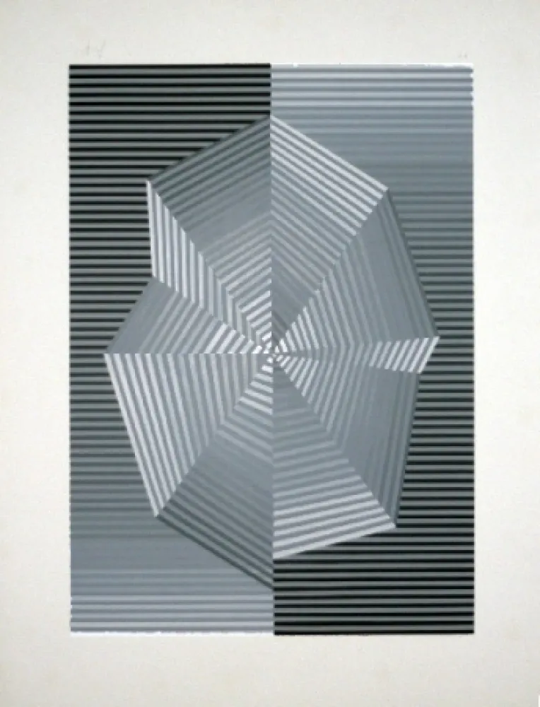 Serigrafía Sempere - Composicción II