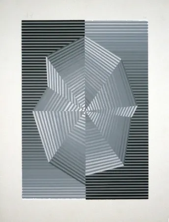 Serigrafía Sempere - Composicción II