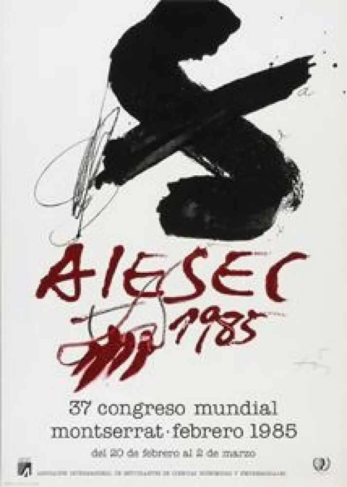 Cartel Tàpies - 