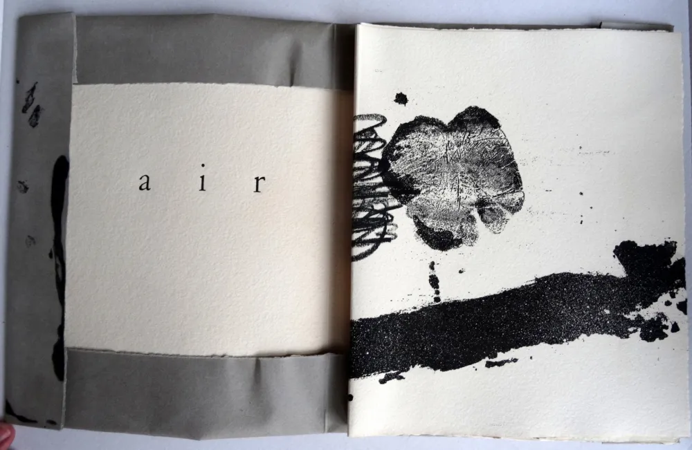 Libro Ilustrado Tàpies - Air - Tàpies André du Bouchet - Maeght