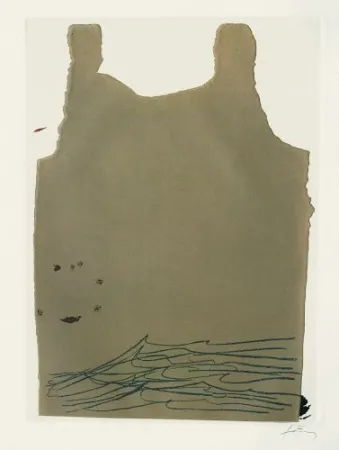 Aguafuerte Tàpies - Aparicions 6