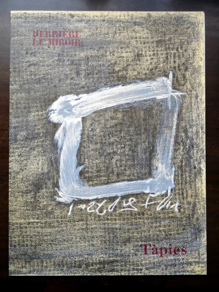 Libro Ilustrado Tàpies - DERRIÈRE LE MIROIR N°234
