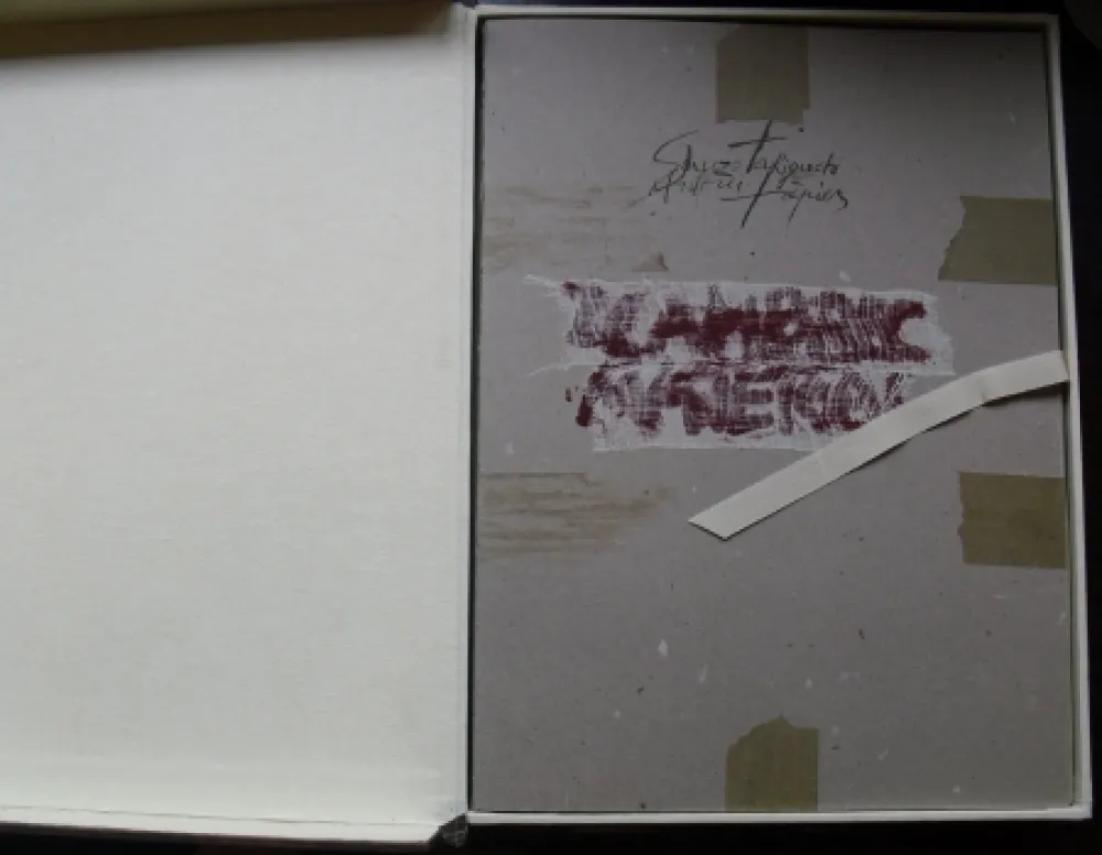 Libro Ilustrado Tàpies - Llambrec material  