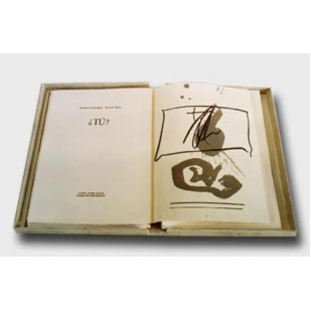 Libro Ilustrado Tàpies - ¿tu?