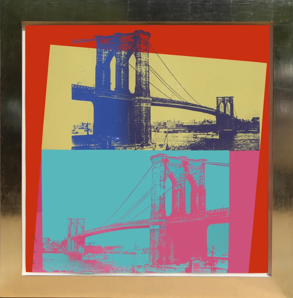 Serigrafía Warhol - Brooklyn Bridge (FS II.290)
