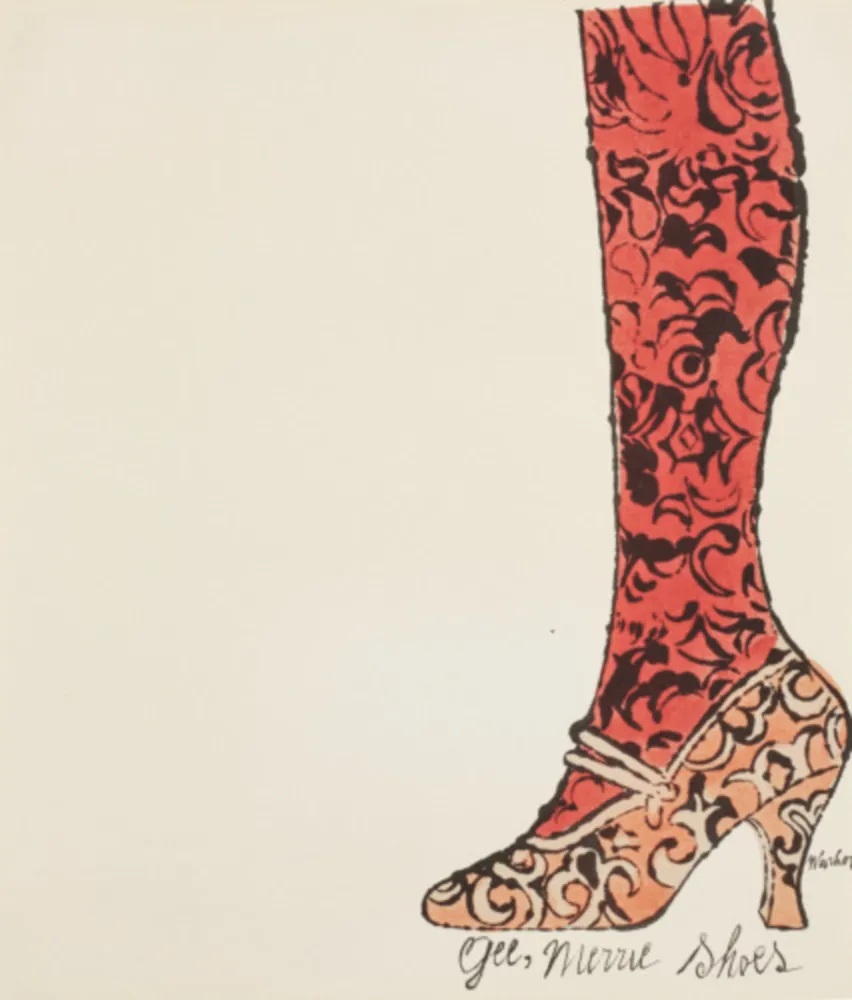 Múltiple Warhol - Gee, Merrie Shoes