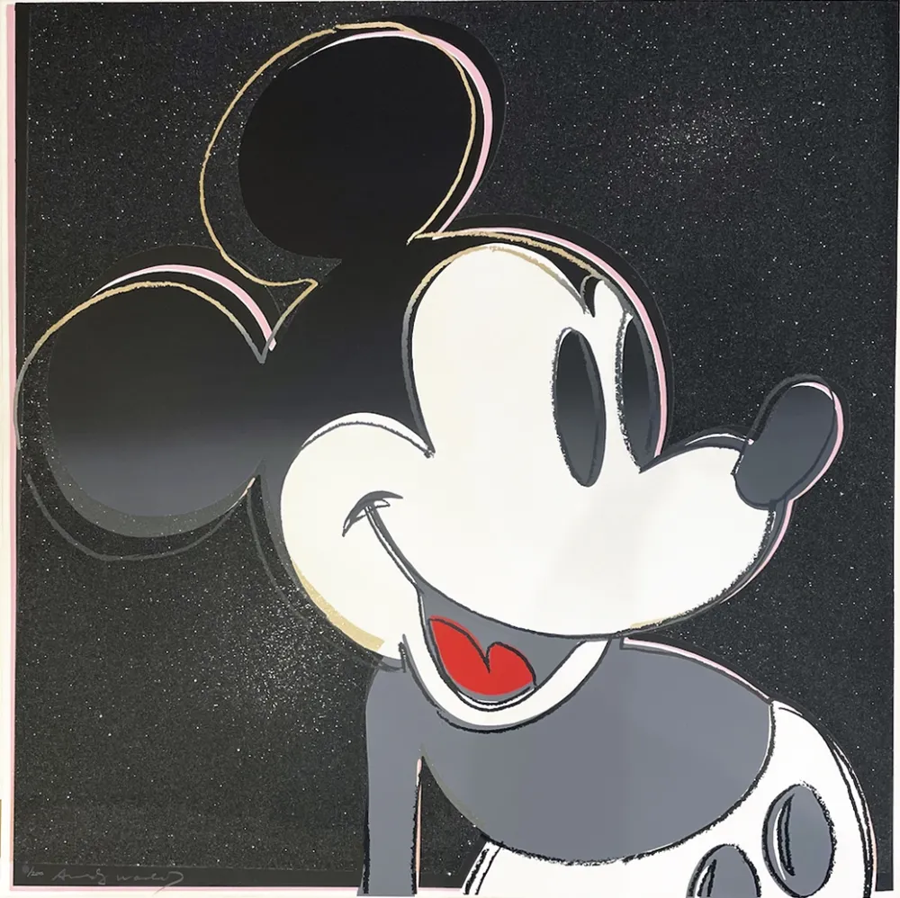 Serigrafía Warhol - Mickey Mouse (FS II.265)