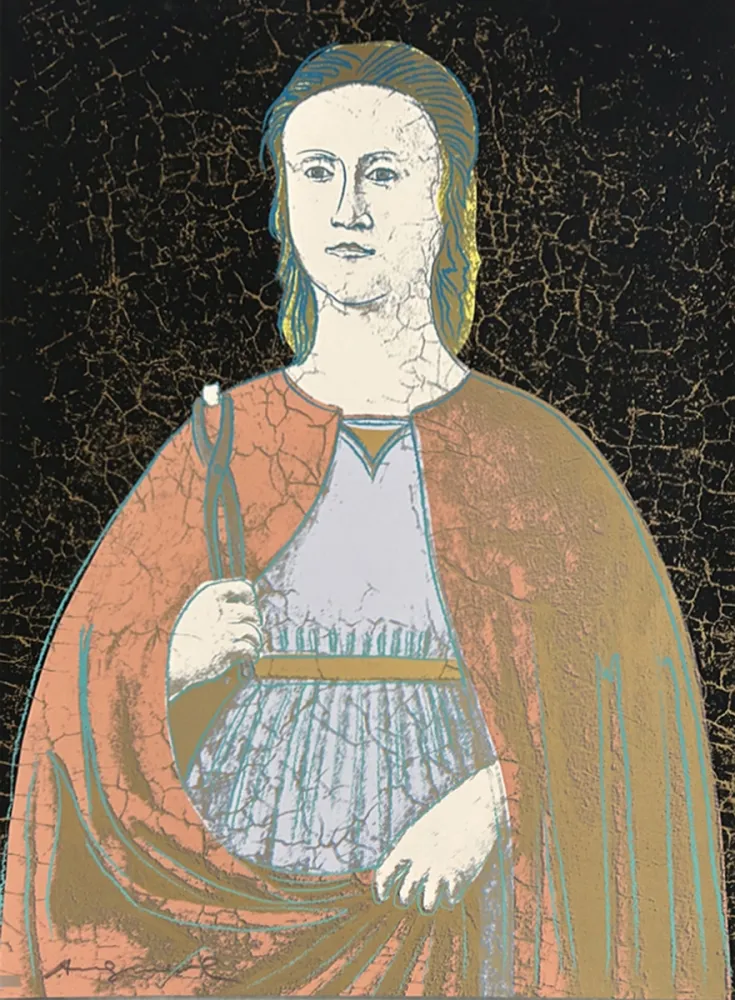 Serigrafía Warhol - Saint  Apollonia 331