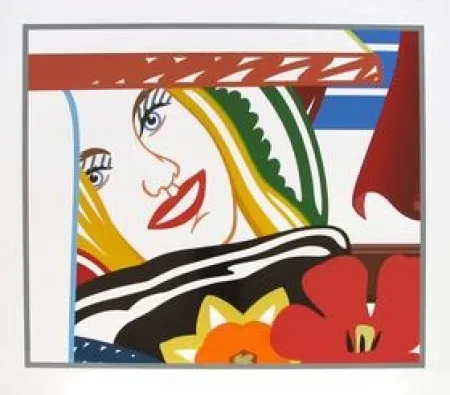 Serigrafía Wesselmann - Bedroom Face #41