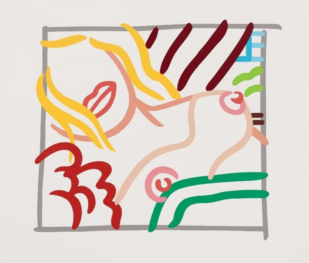 Serigrafía Wesselmann - New Bedroom Blonde Doodle