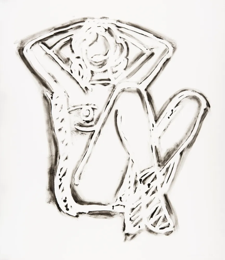 Litografía Wesselmann - Rosemary Sitting Straight Up