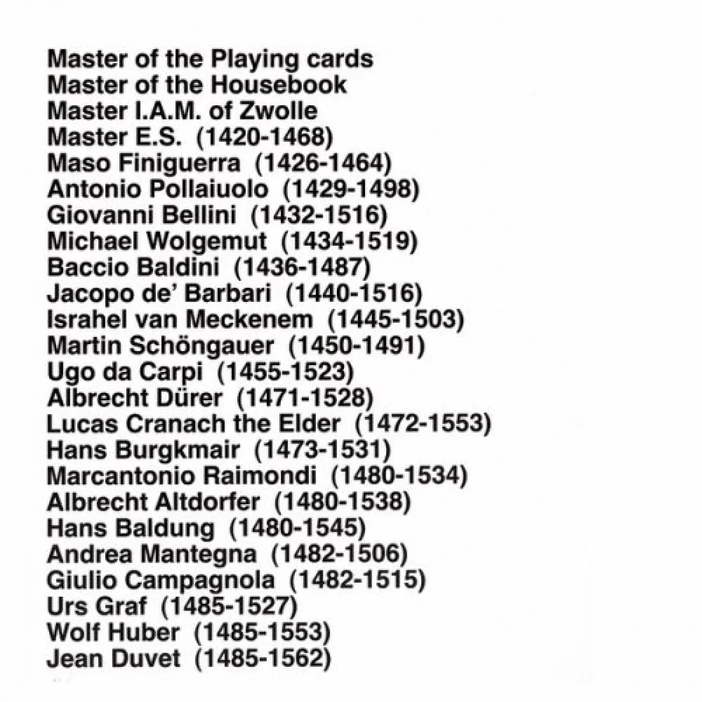 Litografía Aballí - Portfolio HISTORY OF PRINTMAKERS (287 NAMES)