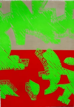 Litografía Accardi - Senza titolo