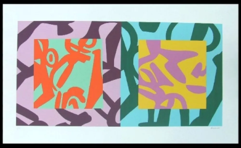 Serigrafía Accardi - Senza titolo