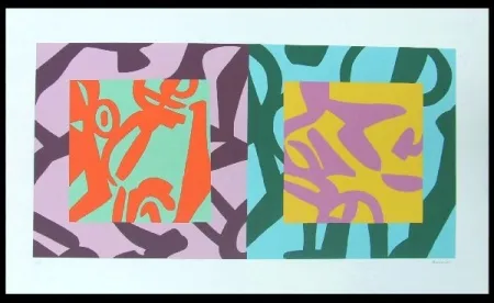 Serigrafía Accardi - Senza titolo