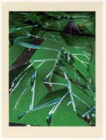 Litografía Acconci - Land of Water