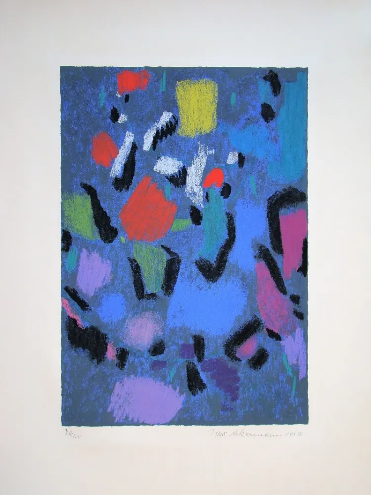 Serigrafía Ackermann - Sphärisch Bewegtes