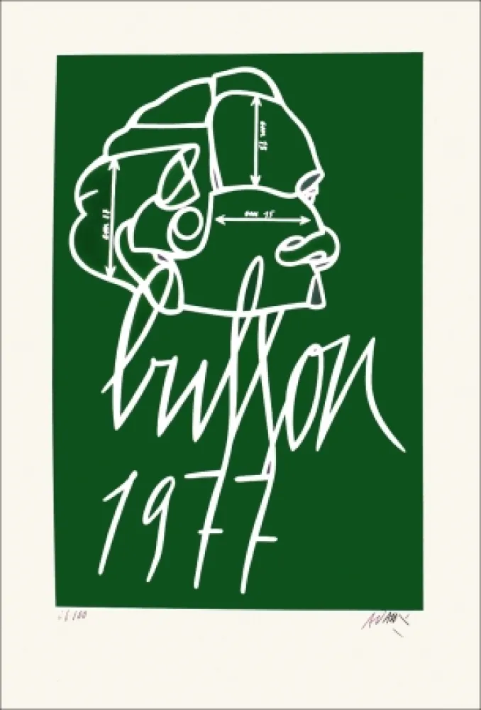 Litografía Adami - Aff Avt Salpetrière