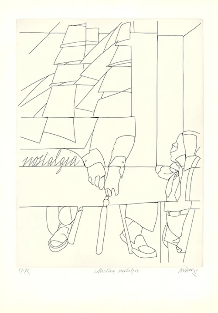 Grabado Adami - Collecting Nostalgia