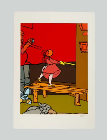 Serigrafía Adami - Composizione