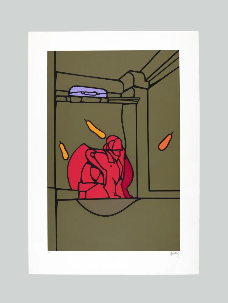 Serigrafía Adami - Composizione