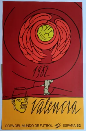 Cartel Adami - Copa del Mundo 1982 - Valencia