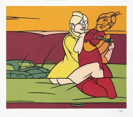 Serigrafía Adami - Cosa se vede fuori