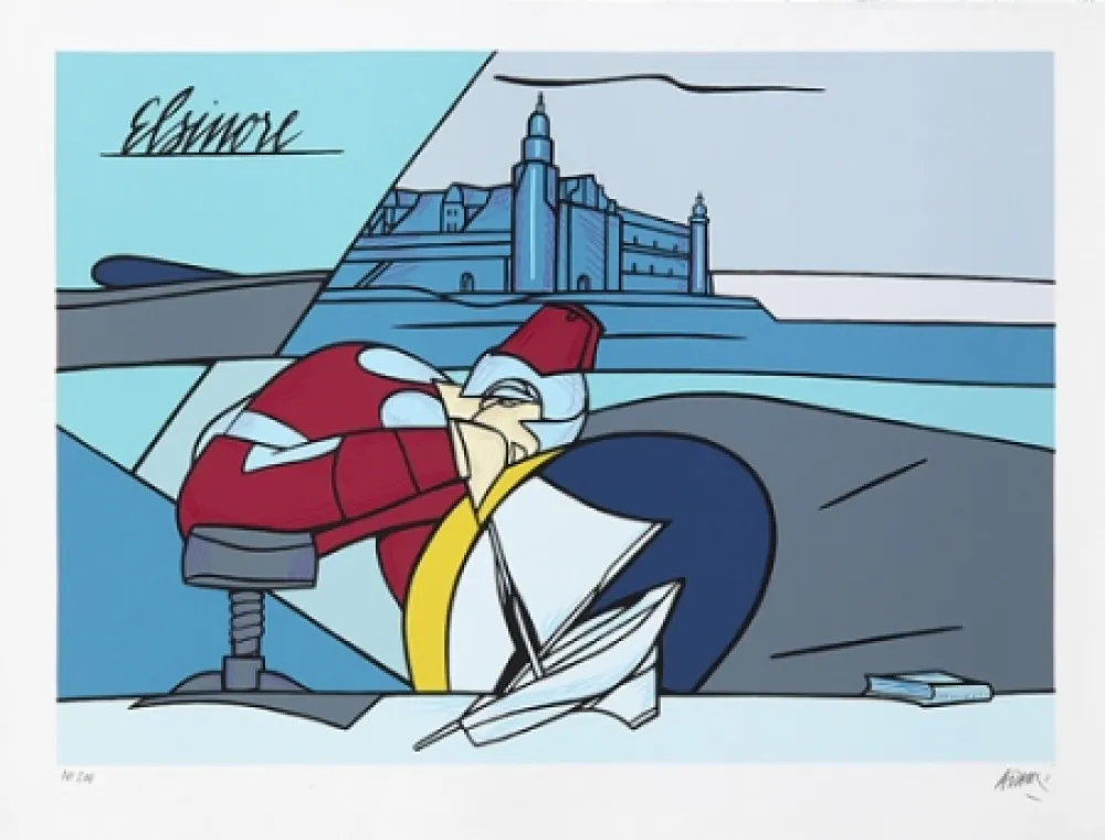 Serigrafía Adami - Hamlet