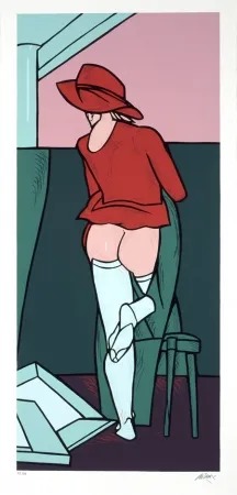 Serigrafía Adami - La visita II