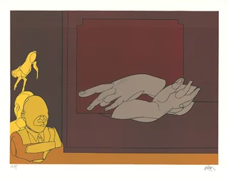 Litografía Adami - Song of Myself