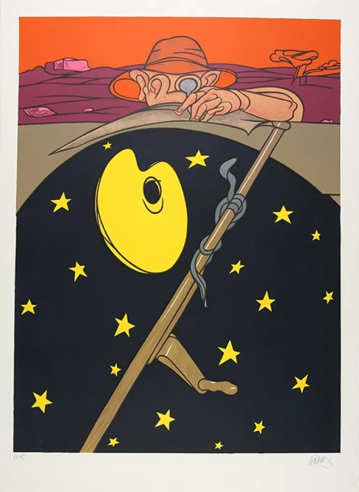 Litografía Adami - Still Life