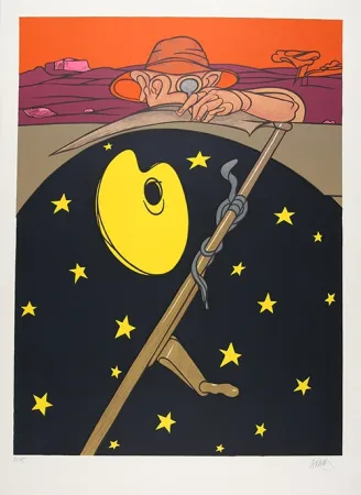 Litografía Adami - Still Life