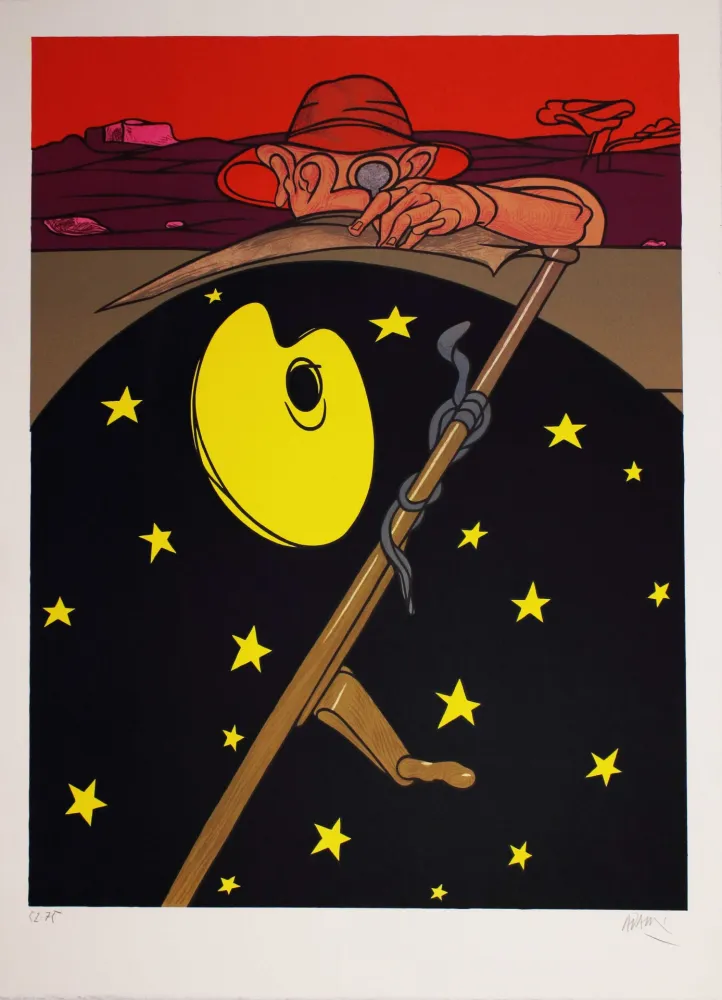 Litografía Adami - Still life