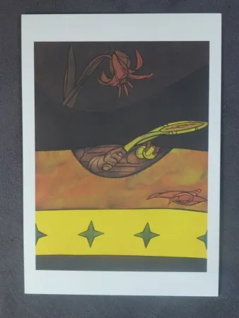 Litografía Adami - Tennis