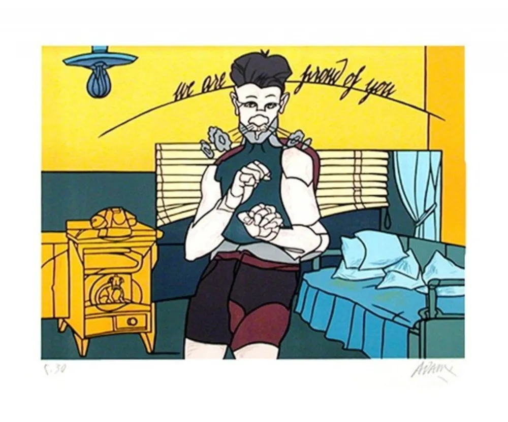 Litografía Adami - WE ARE PROUD OF YOU