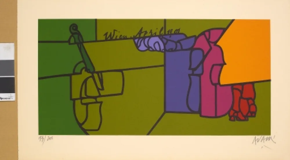 Litografía Adami - Wien 1901