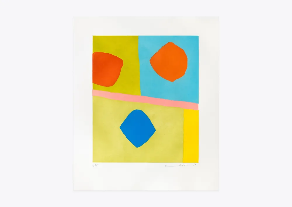 Grabado Adnan - Coup de dés