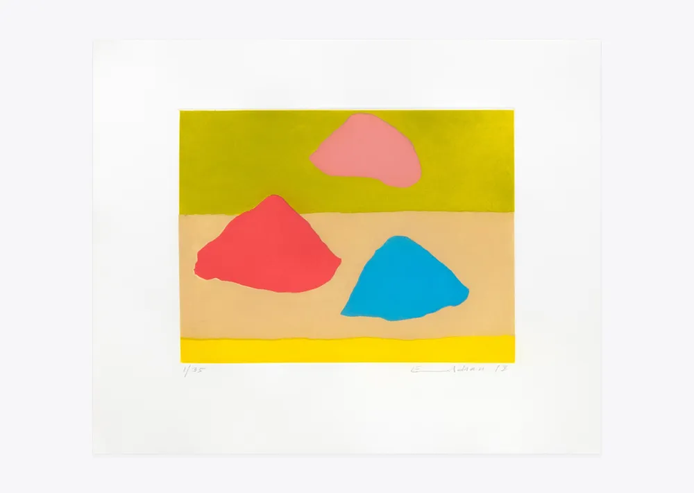 Grabado Adnan - Islands