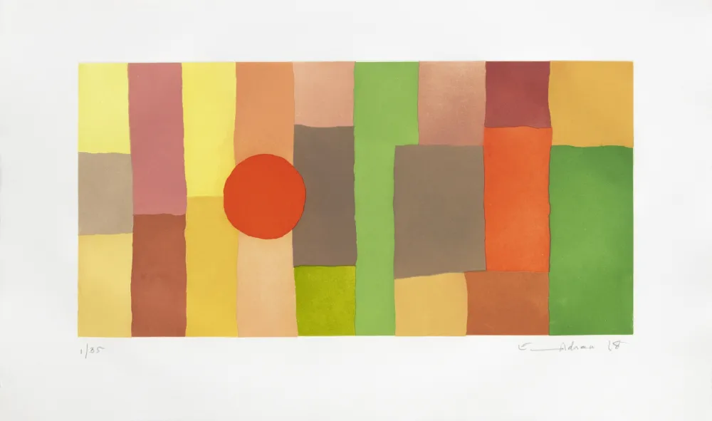 Grabado Adnan - Journey