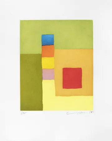 Grabado Adnan - Totem