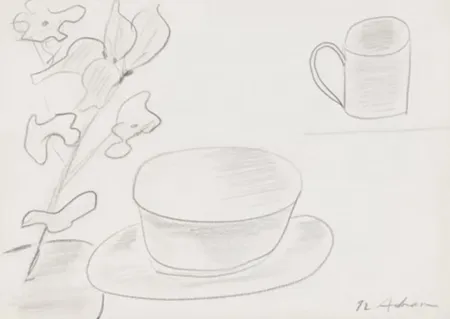 Múltiple Adnan - Untitled (Teacup)