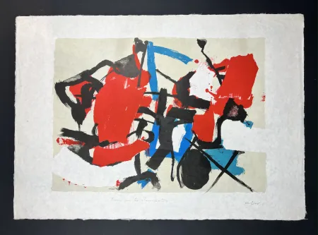 Litografía Afro - Composizione