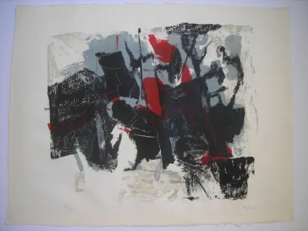 Litografía Afro - Composizione II