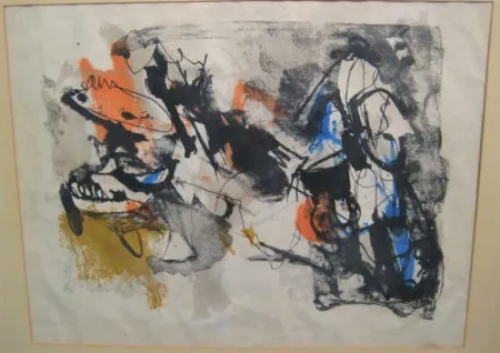 Litografía Afro - La sagra degli uccelli