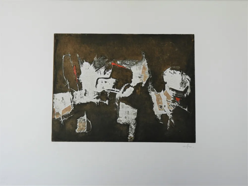 Aguafuerte Y Aguatinta Afro - Senza titolo